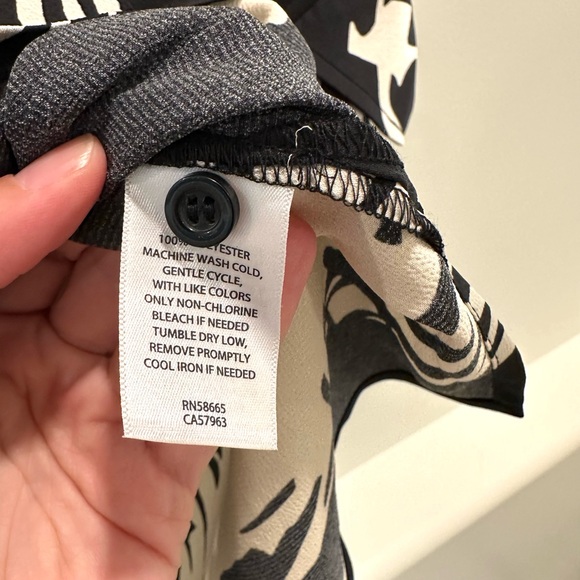 Open Edit printed blouse - Picture 4 of 5